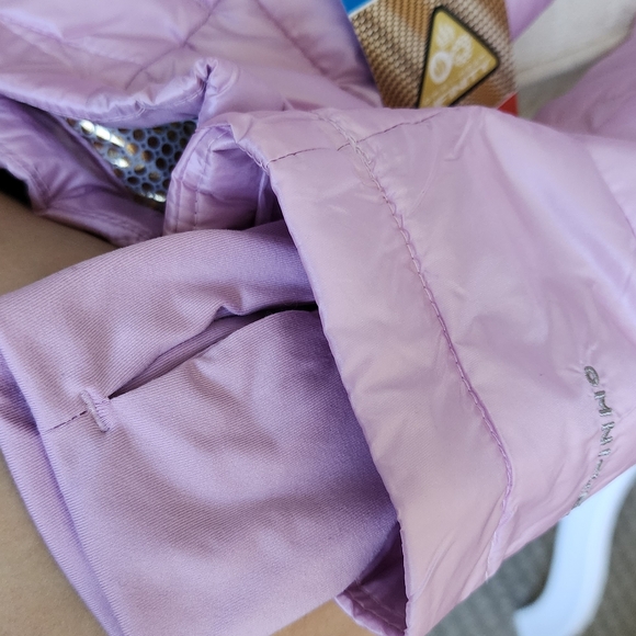 Columbia Joy Peak Omni Heat Hooded Jacket- Color Aura-NWT - Picture 4 of 6